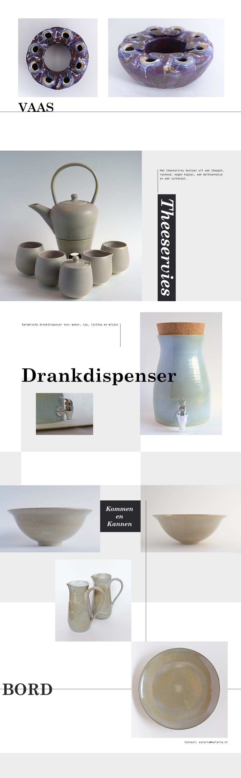 Website van Valarie van Oostwaard - deel 2